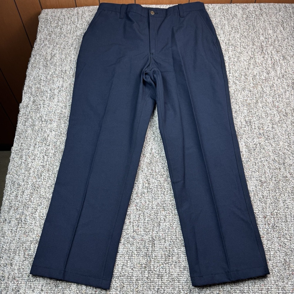 Workrite FR Flame Resistant Pants Mens 34x29 Blue NOMEX Aramid 401NX75NB